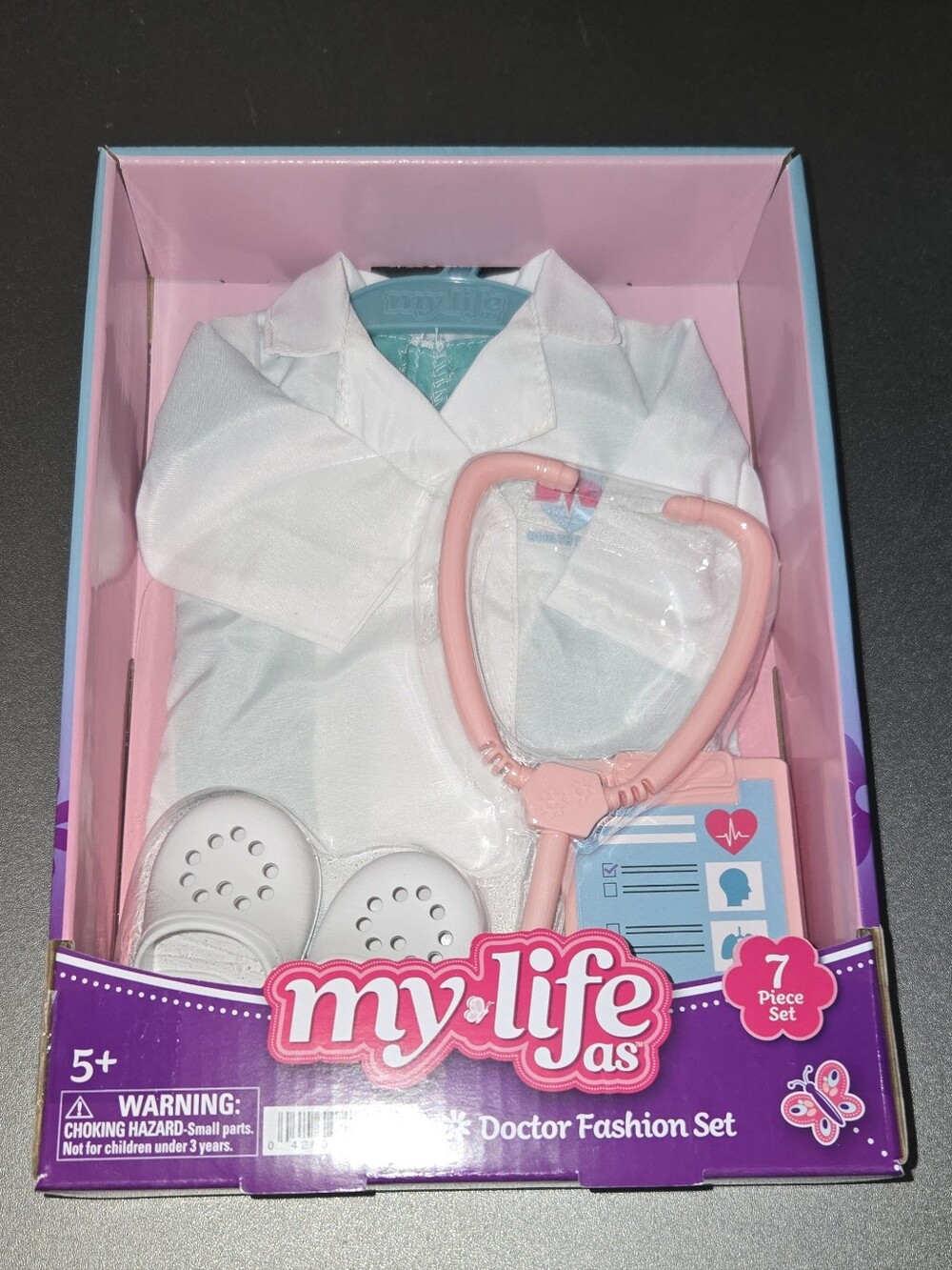New In Box My Life As Doctor Fashion Doll Clothing Outfit Set 7 Pieces